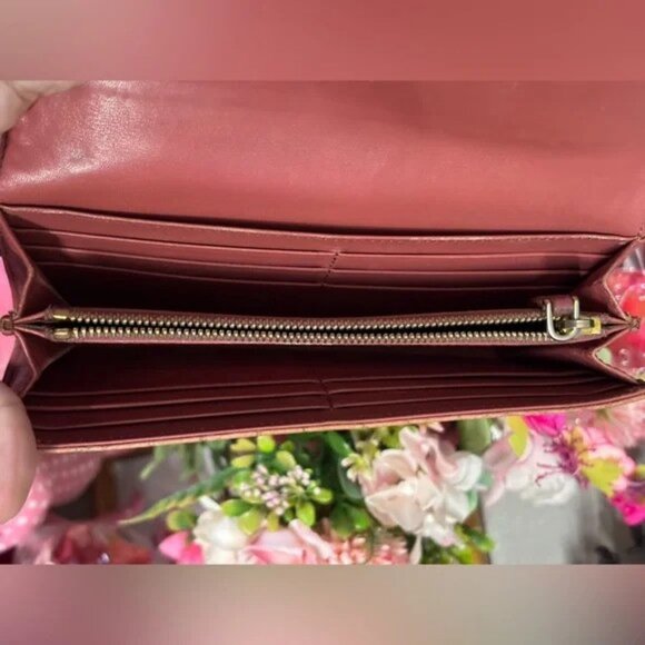 Vintage Miu Miu Flap Bifold Long Wallet - GUC - Needs TLC - Picture 11 of 13